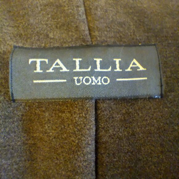 Tallia Uomo Men's Lambskin Black Leather Hooded Trench Coat M Biker Matrix Goth - Picture 4 of 7